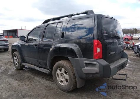 2007 Nissan Xterra S из США, поврежденный, VIN 5N1AN08W47C511343